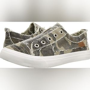 Blowfish Camo Slip on Shoes